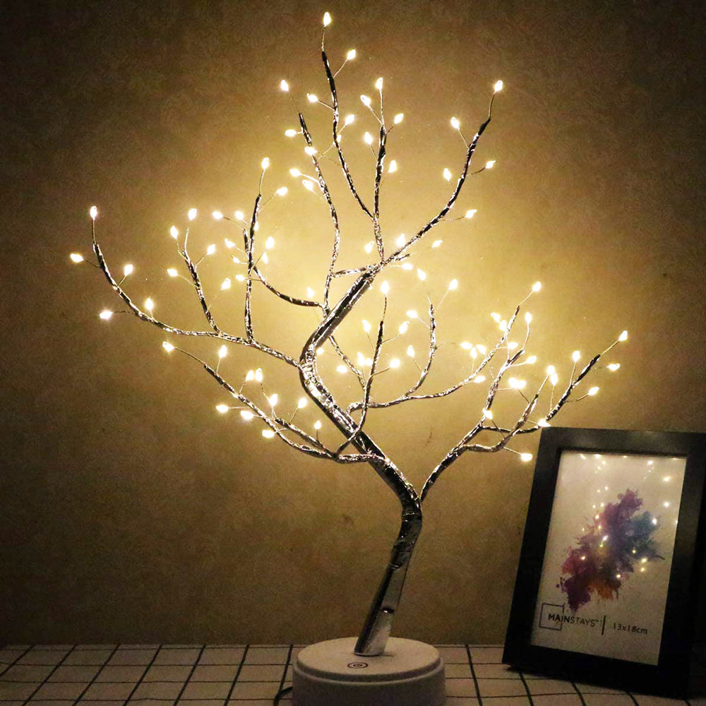 Artificial LED Lighted Bonsai Tree