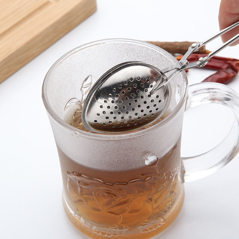 5 Styles Spoon Mesh Tea Ball Infuser