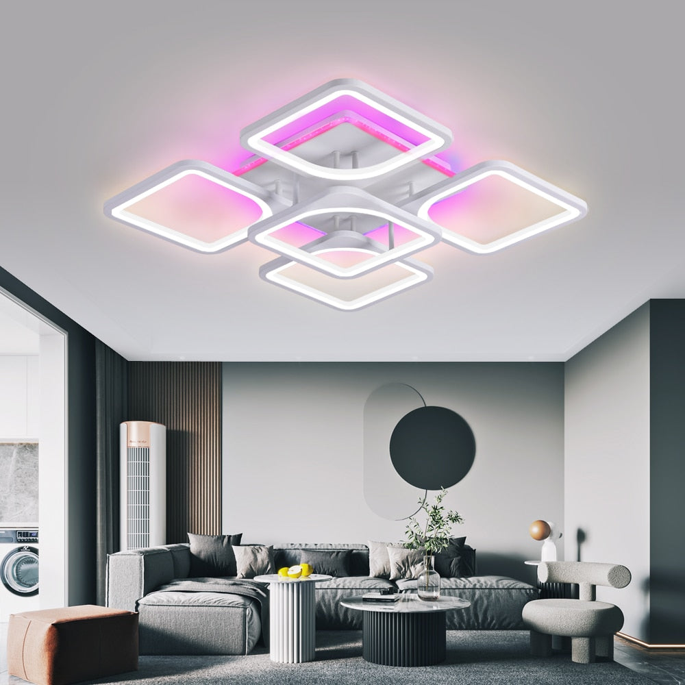 Dimmable LED Modern Ceiling Lighting Fixture