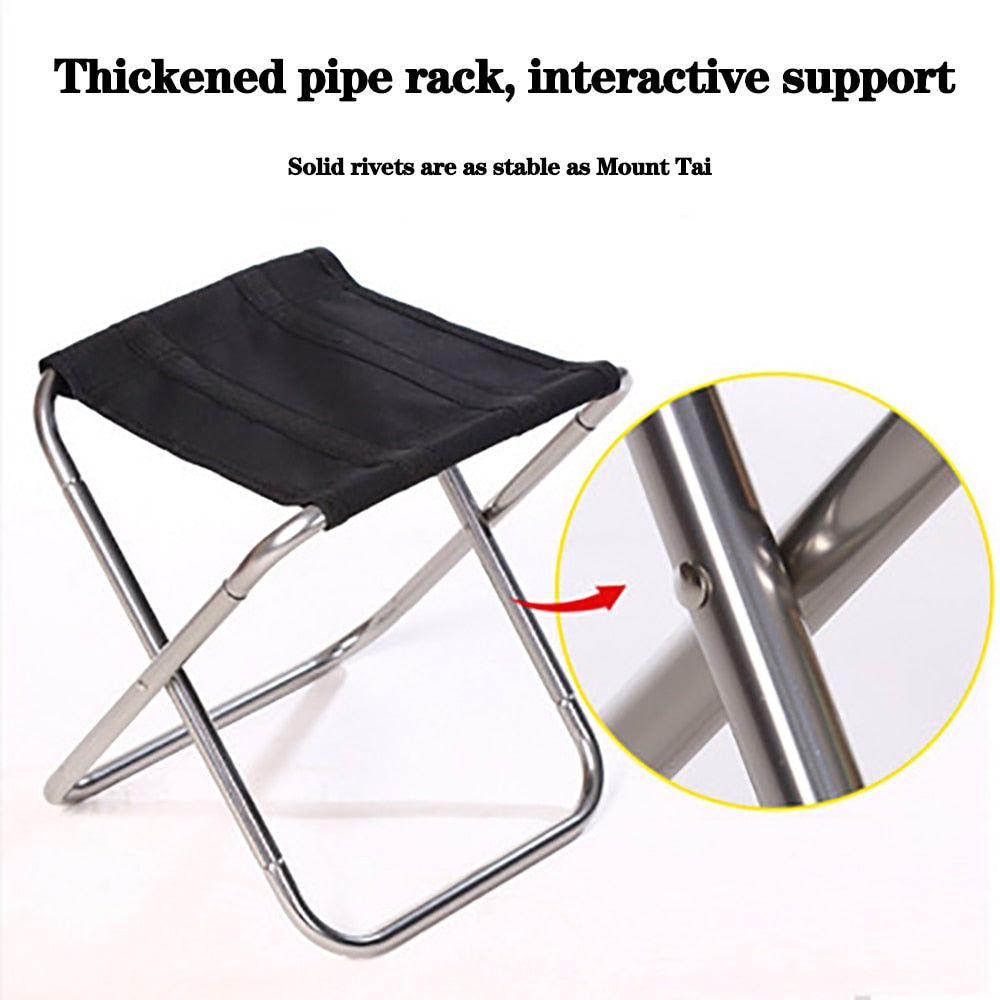 Folding Stool Portable Outdoor Camping Fishing Chair