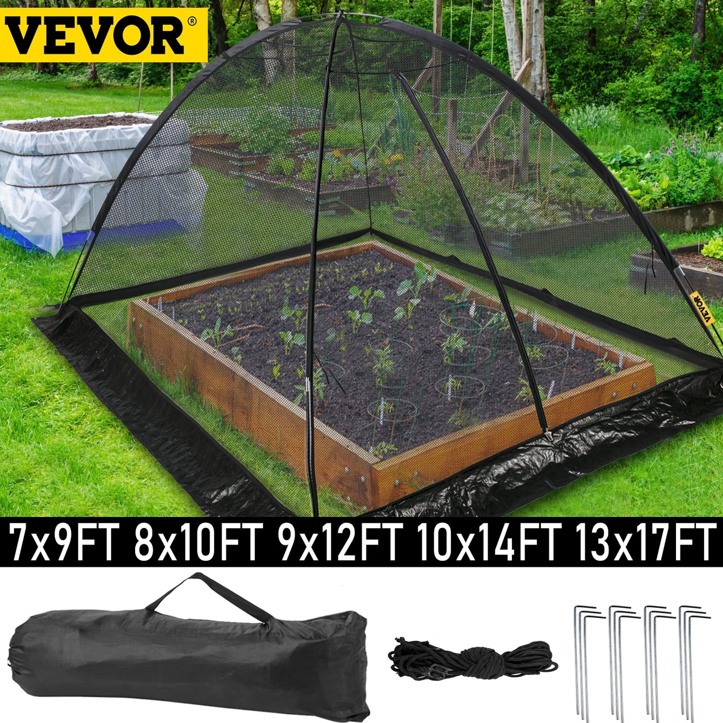 Garden Dome Pond or Plant Mesh Cover