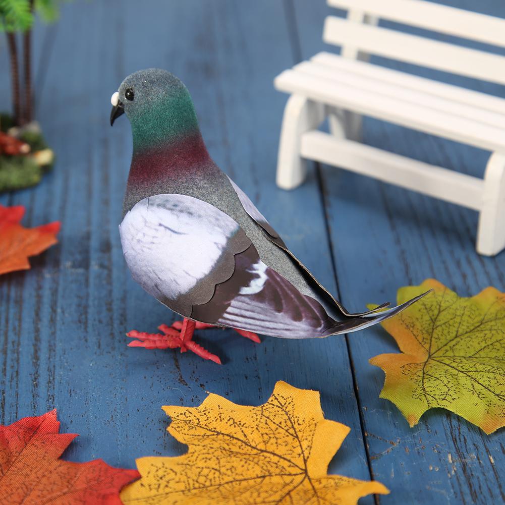 Decorative Garden Foam Pigeon Ornament