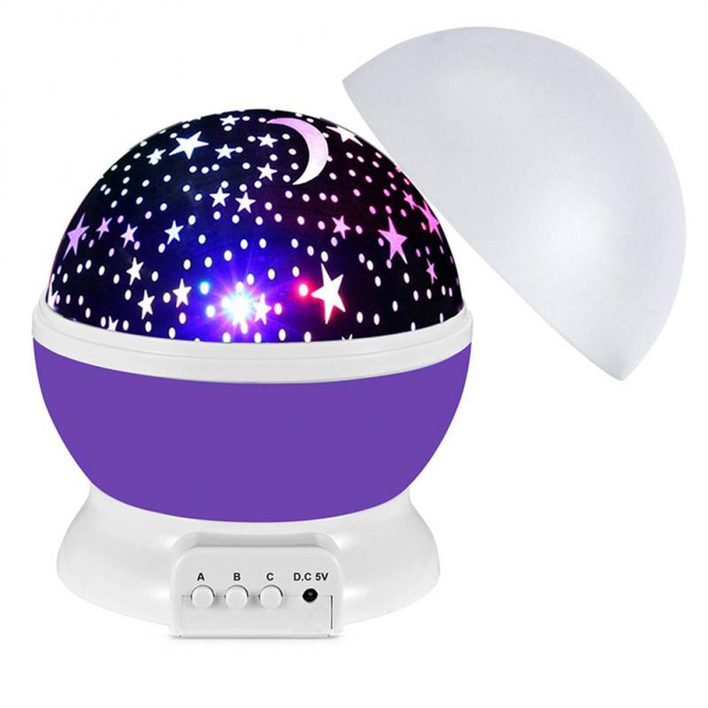 Galaxy Projector Starry Rotating LED Night Light