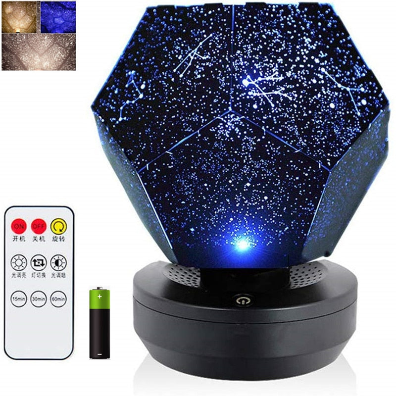 Star Projector Color Changing Remote Control Lamp