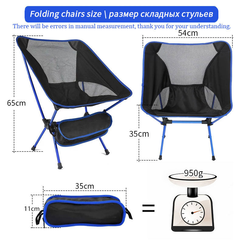 Portable Folding Moon Chair Outdoor Camping Fishing