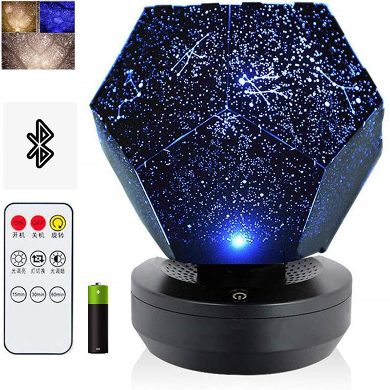 Star Projector Color Changing Remote Control Lamp