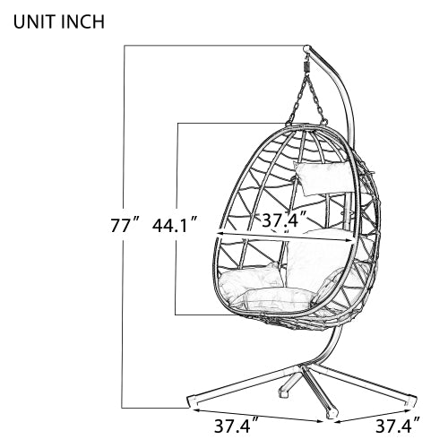 2 Person or Single hanging swing chair