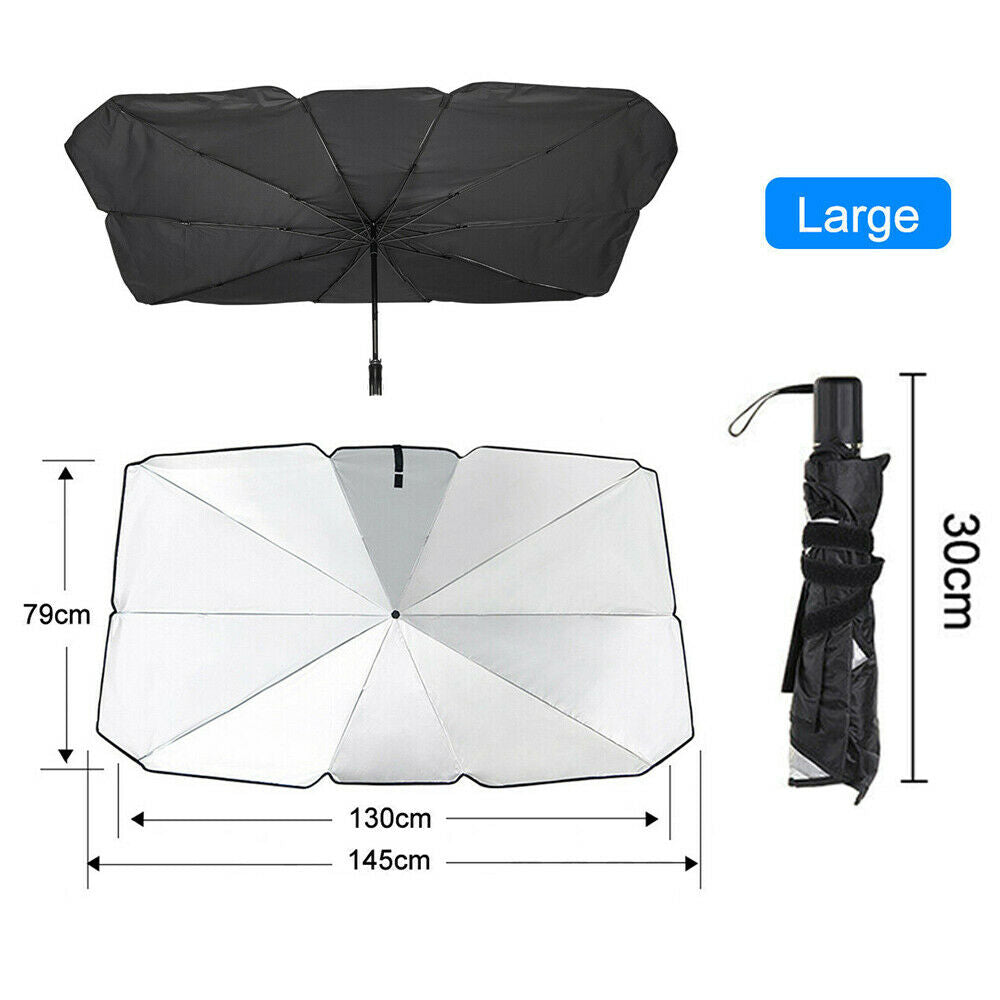 Car Sun Shade Protector Umbrella Windshield Cover