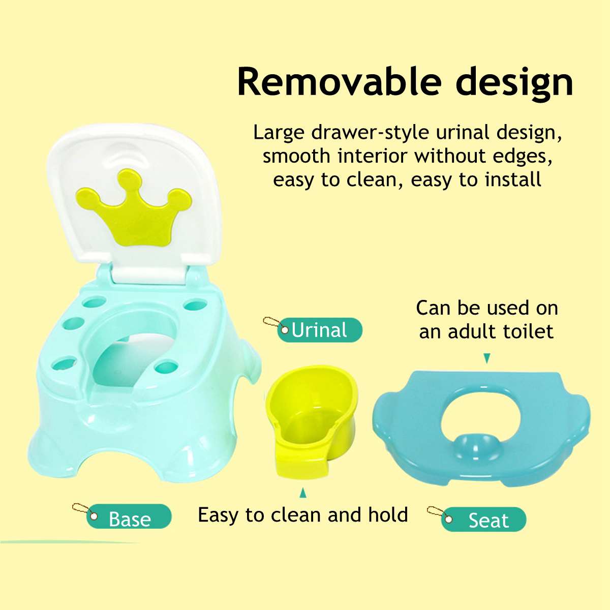 Baby Cartoon Training Toilet Potty Seat