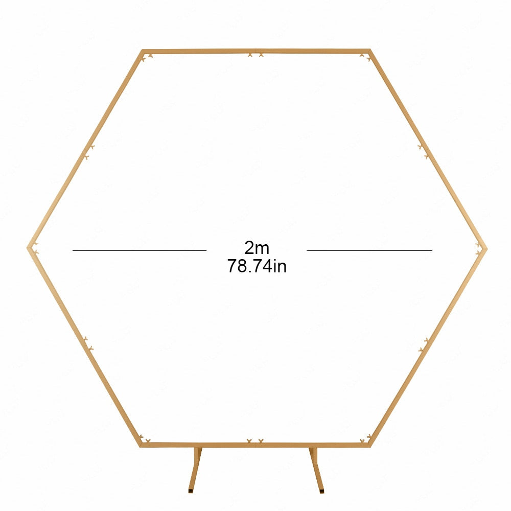 Wedding Arch Kit (Round Hexagon Oval)