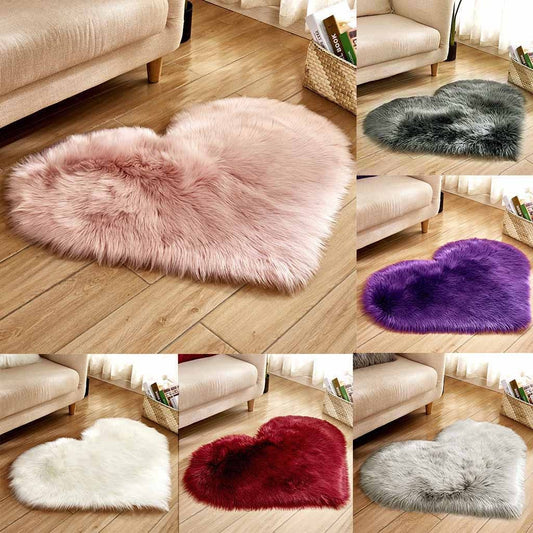 Faux Fur Plush Floor Rug