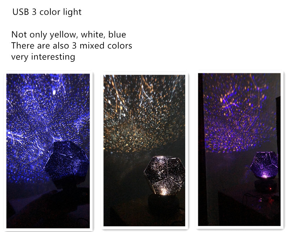 Star Projector Color Changing Remote Control Lamp