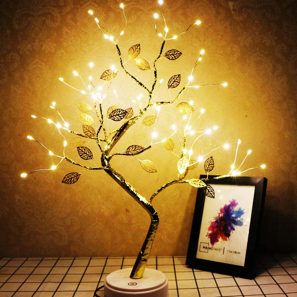 Artificial LED Lighted Bonsai Tree