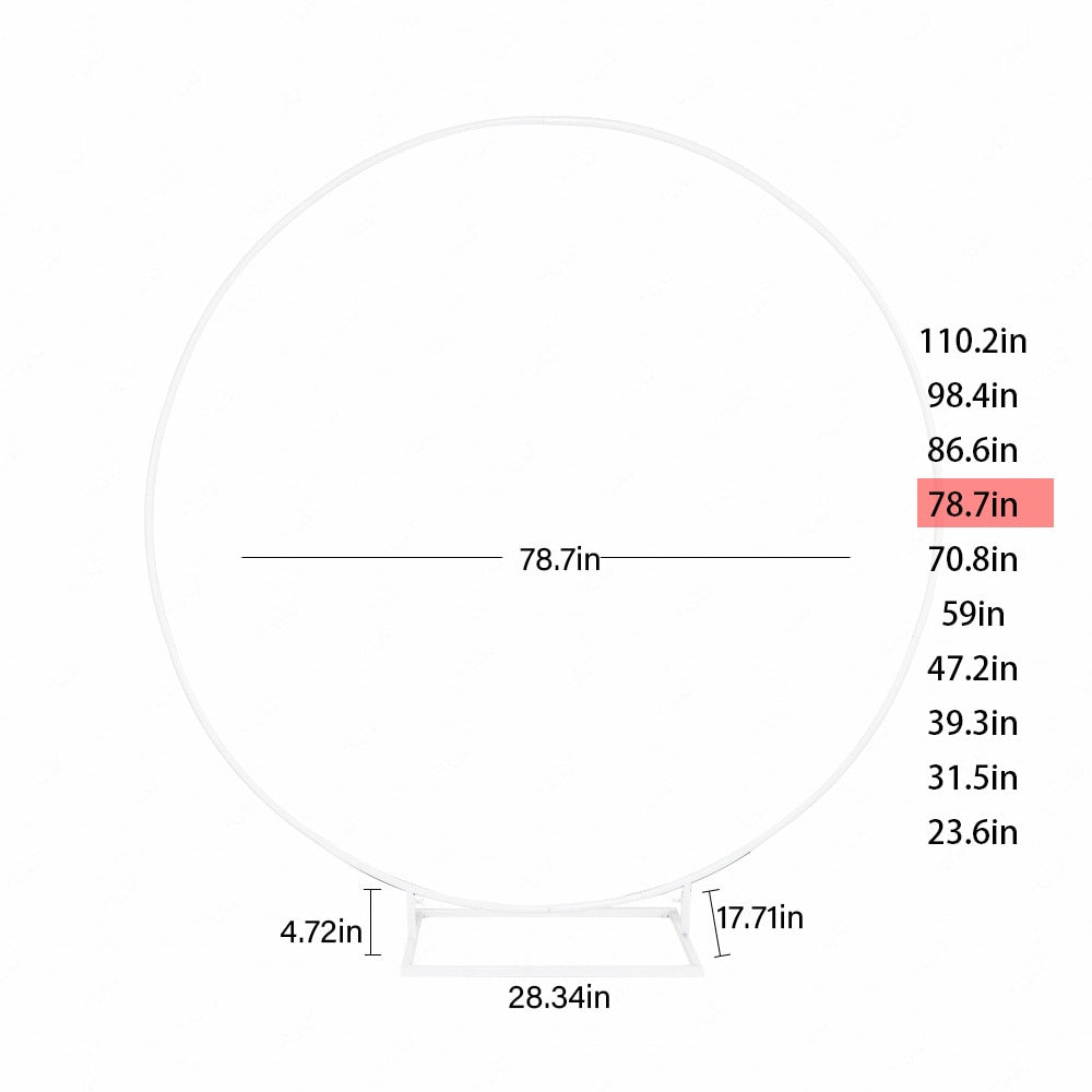 Wedding Arch Kit (Round Hexagon Oval)