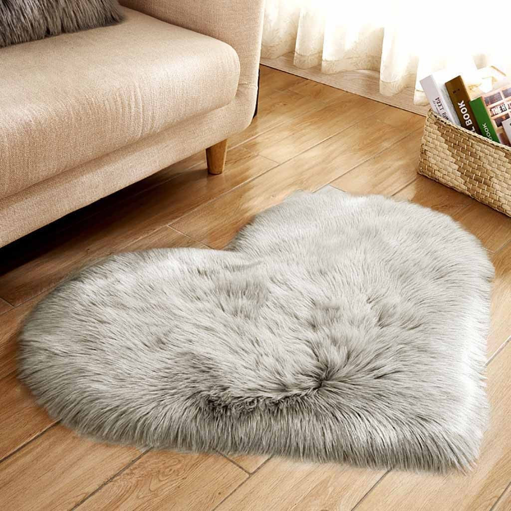 Faux Fur Plush Floor Rug