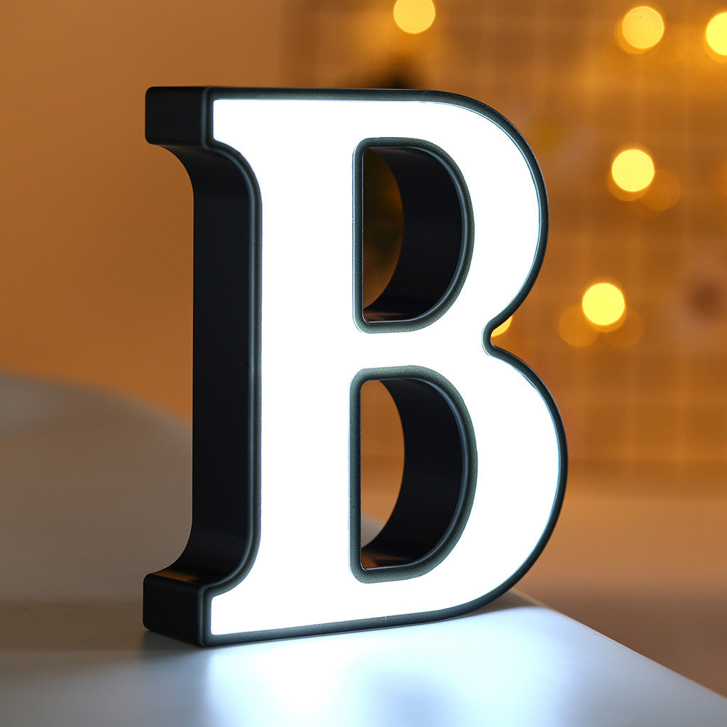 LED Letter Light Decor