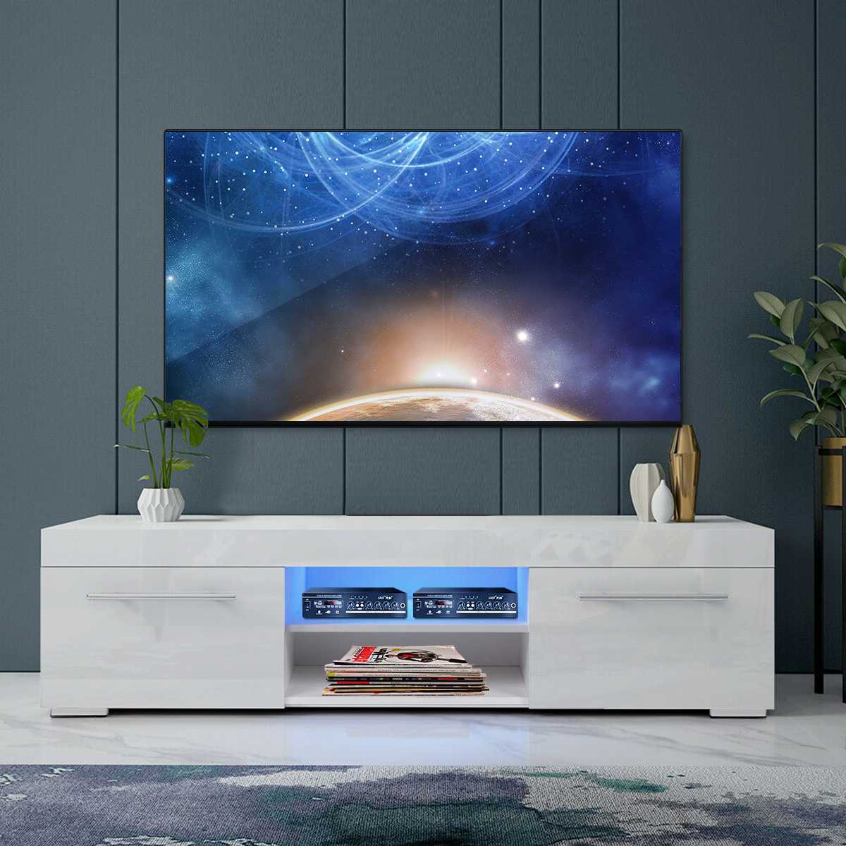 51 Inch High Gloss TV Stand