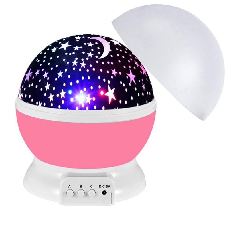 Galaxy Projector Starry Rotating LED Night Light