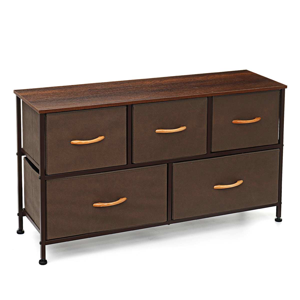 Chest of Fabric Drawers Dresser Storage