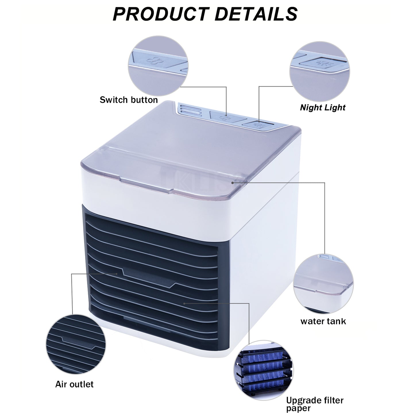 Mini Portable Air Conditioner Fan