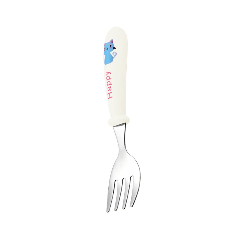 Infant Toddler Tableware Fork and Spoon w/Box