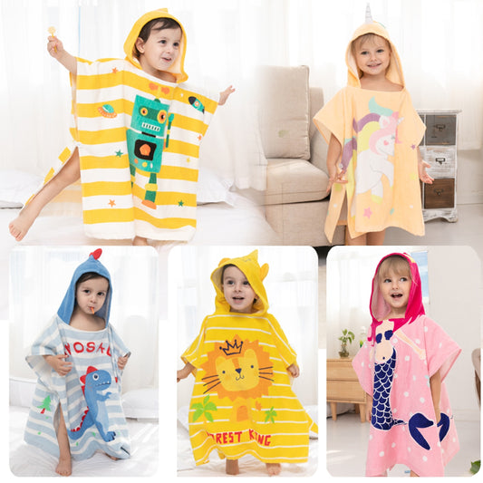 Kids Hooded Bato or Beach Towel