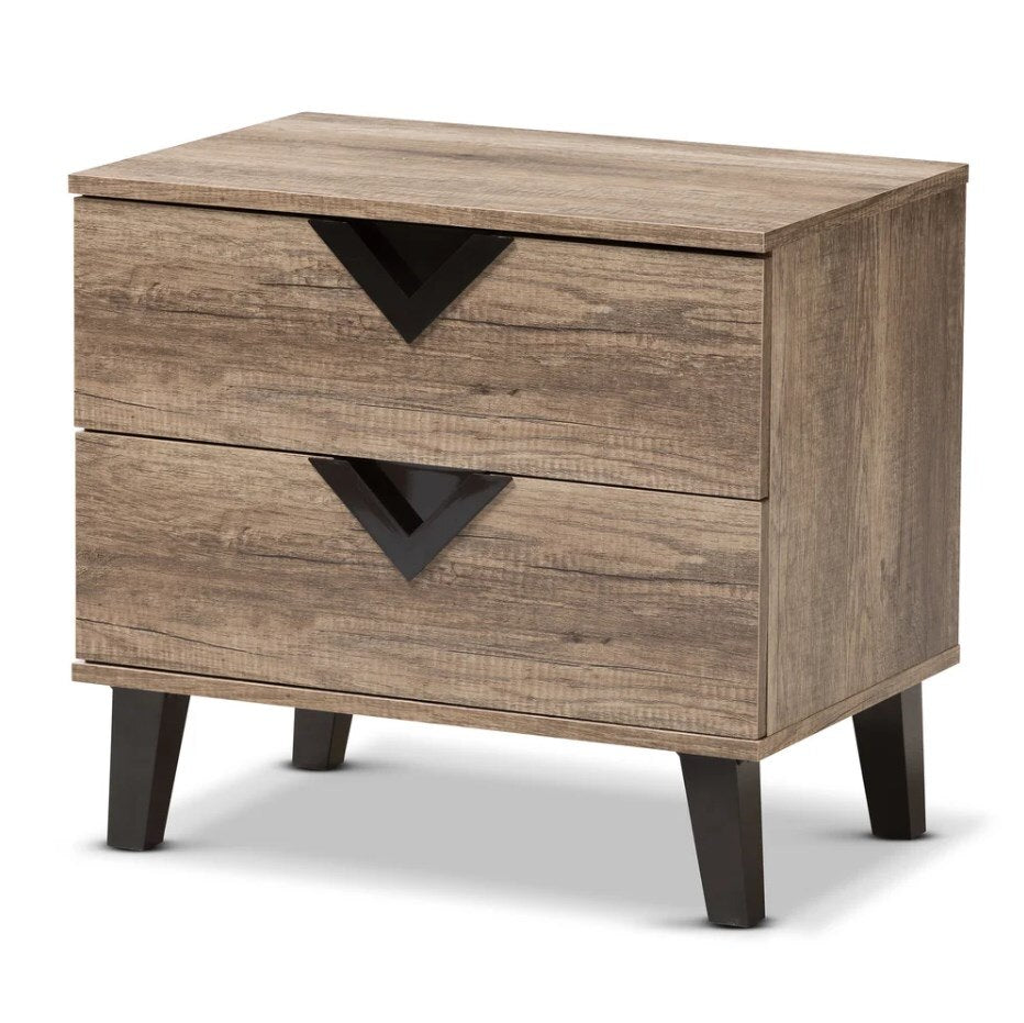 Contemporary Wood Nightstand for Bedrooms or livingroom