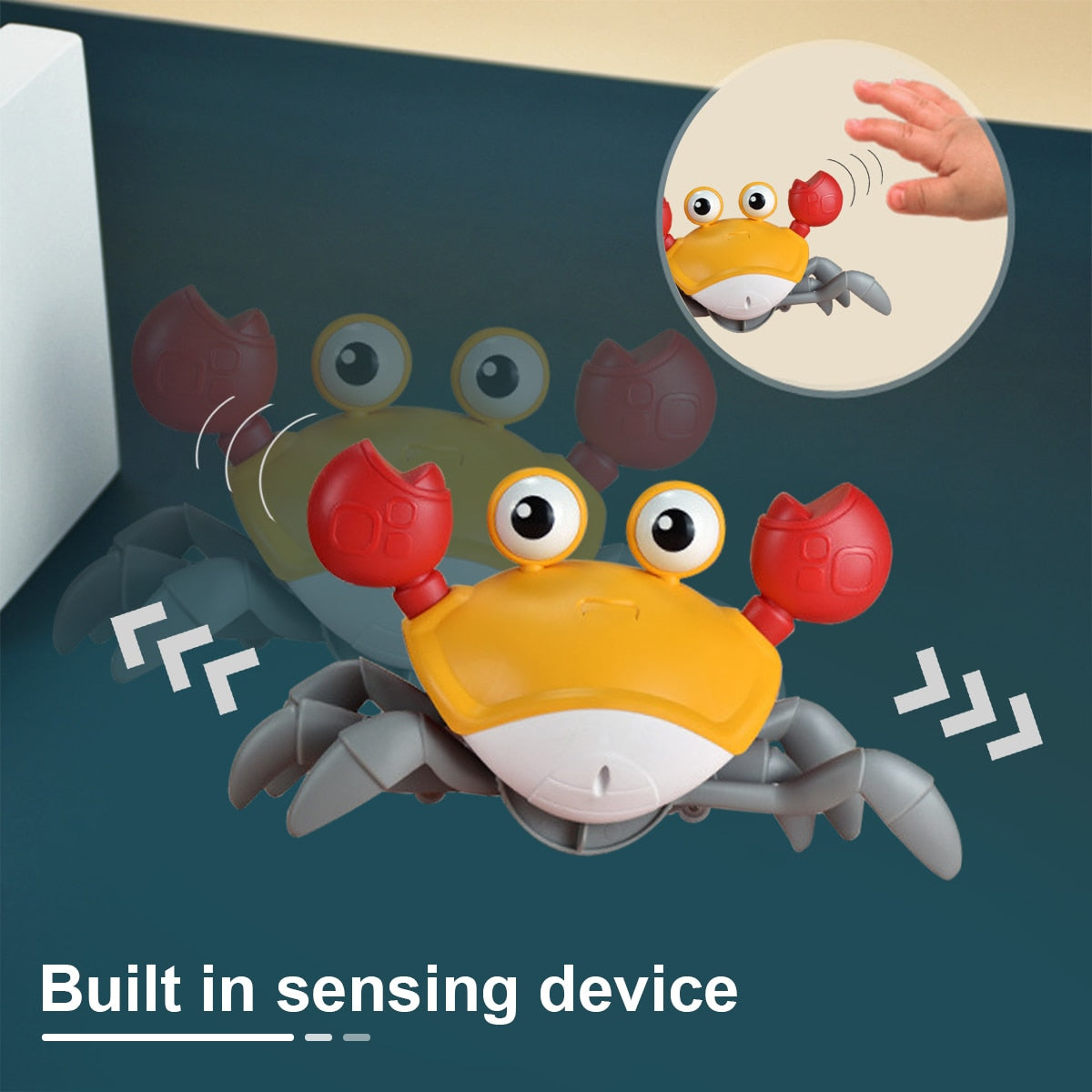 Simulation Voice Control Crab Toy