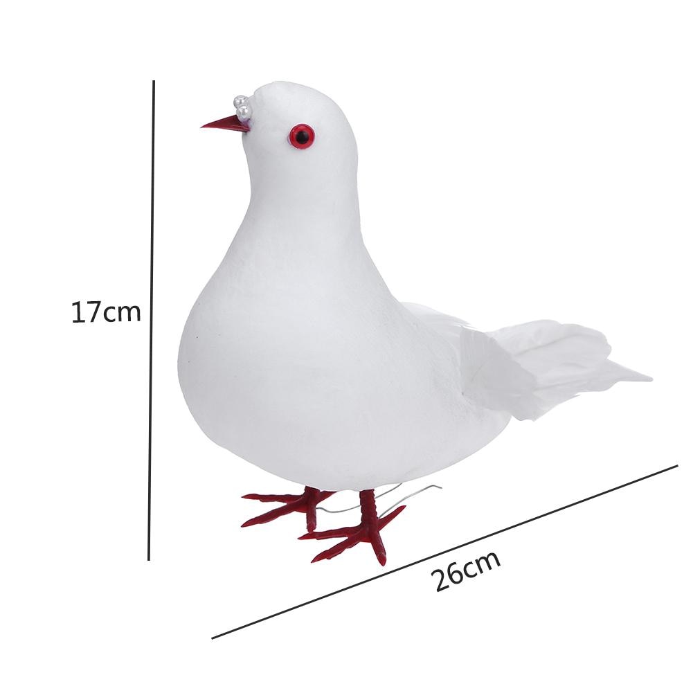 Decorative Garden Foam Pigeon Ornament