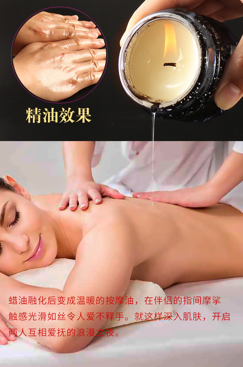 Zini Asian Aromatherapy Massage Candle low temperature