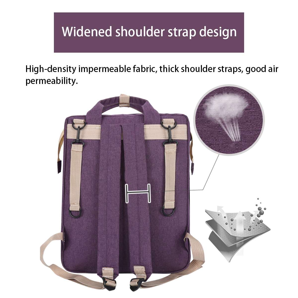 Multifunctional Baby Diaper Bag