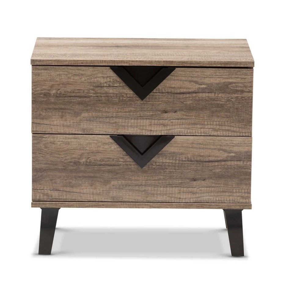 Contemporary Wood Nightstand for Bedrooms or livingroom