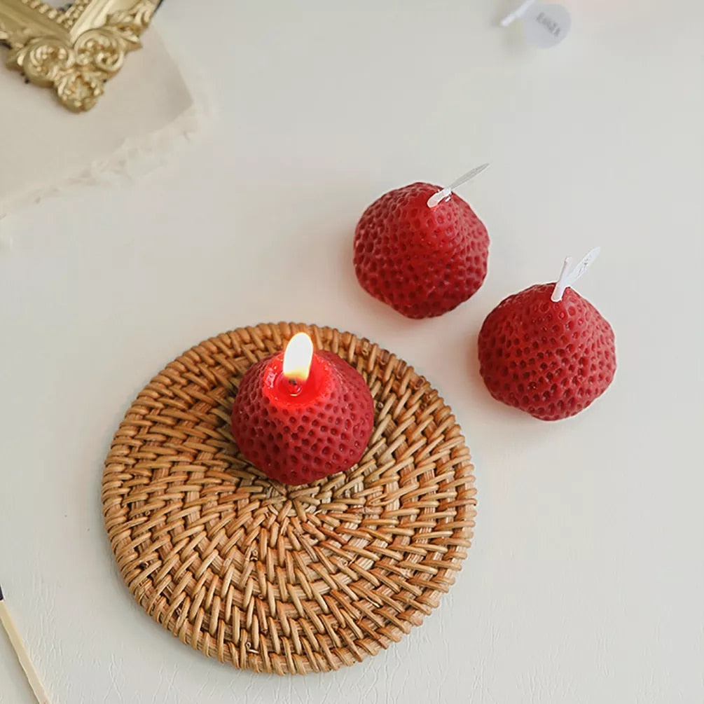 Strawberry Decorative Aromatic Soy Candles