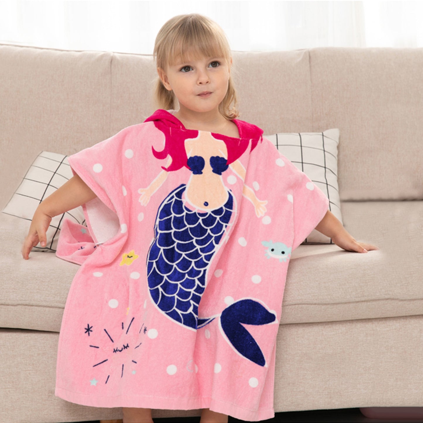 Kids Hooded Bato or Beach Towel