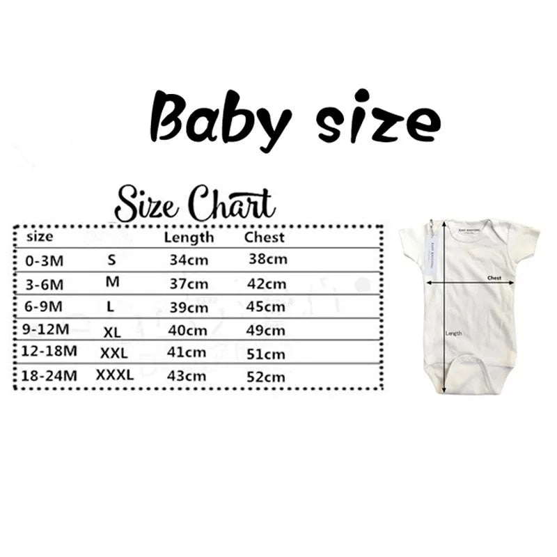 0-18M Sorry Daddy Baby Cotton Romper