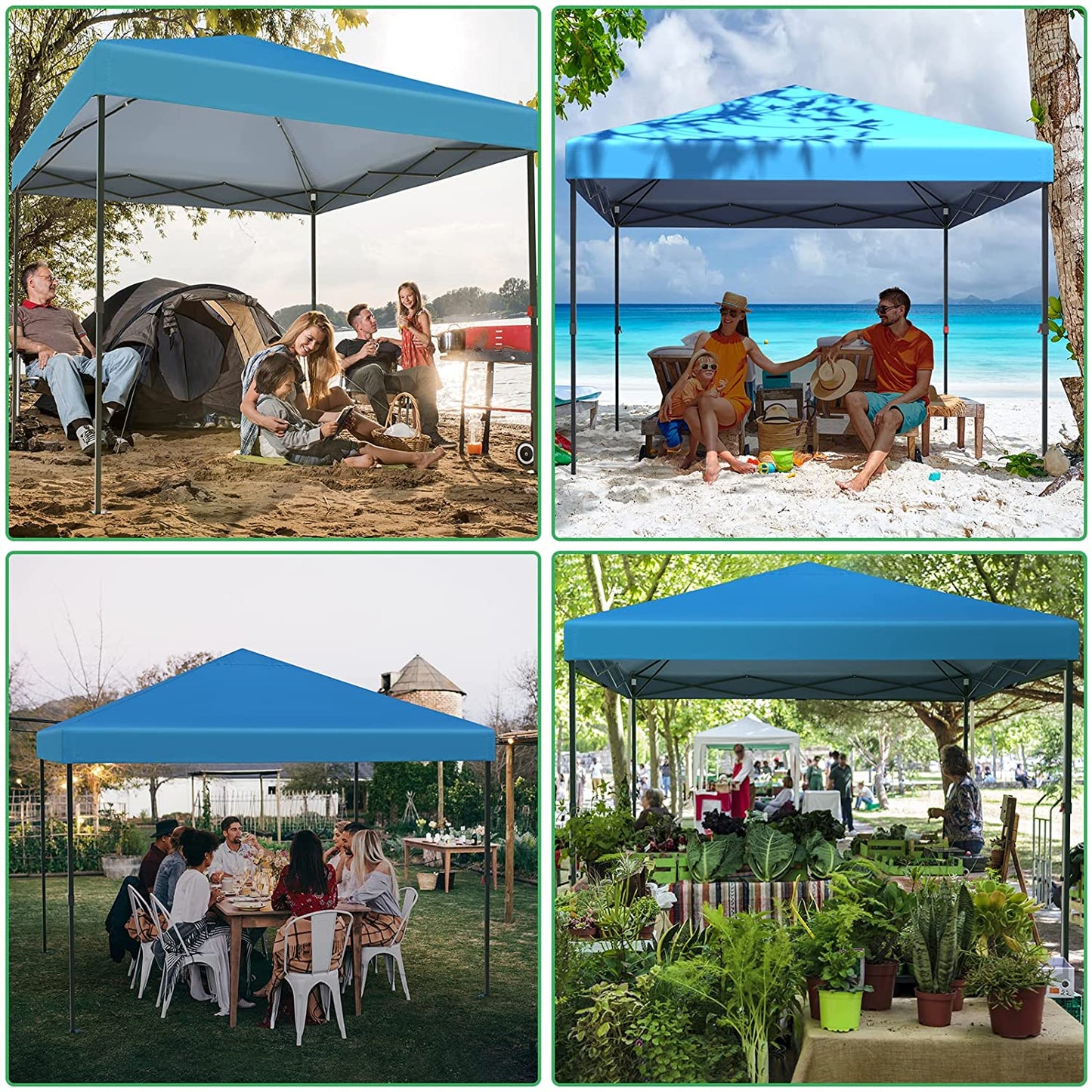 Outdoor Pop Up Canopy Tent with SandBags