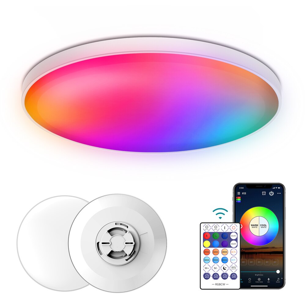 WiFi Smart LED Ceiling Lamp Dimmable Lights