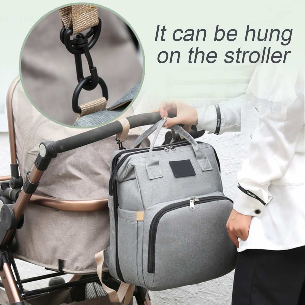 Multifunctional Baby Diaper Bag