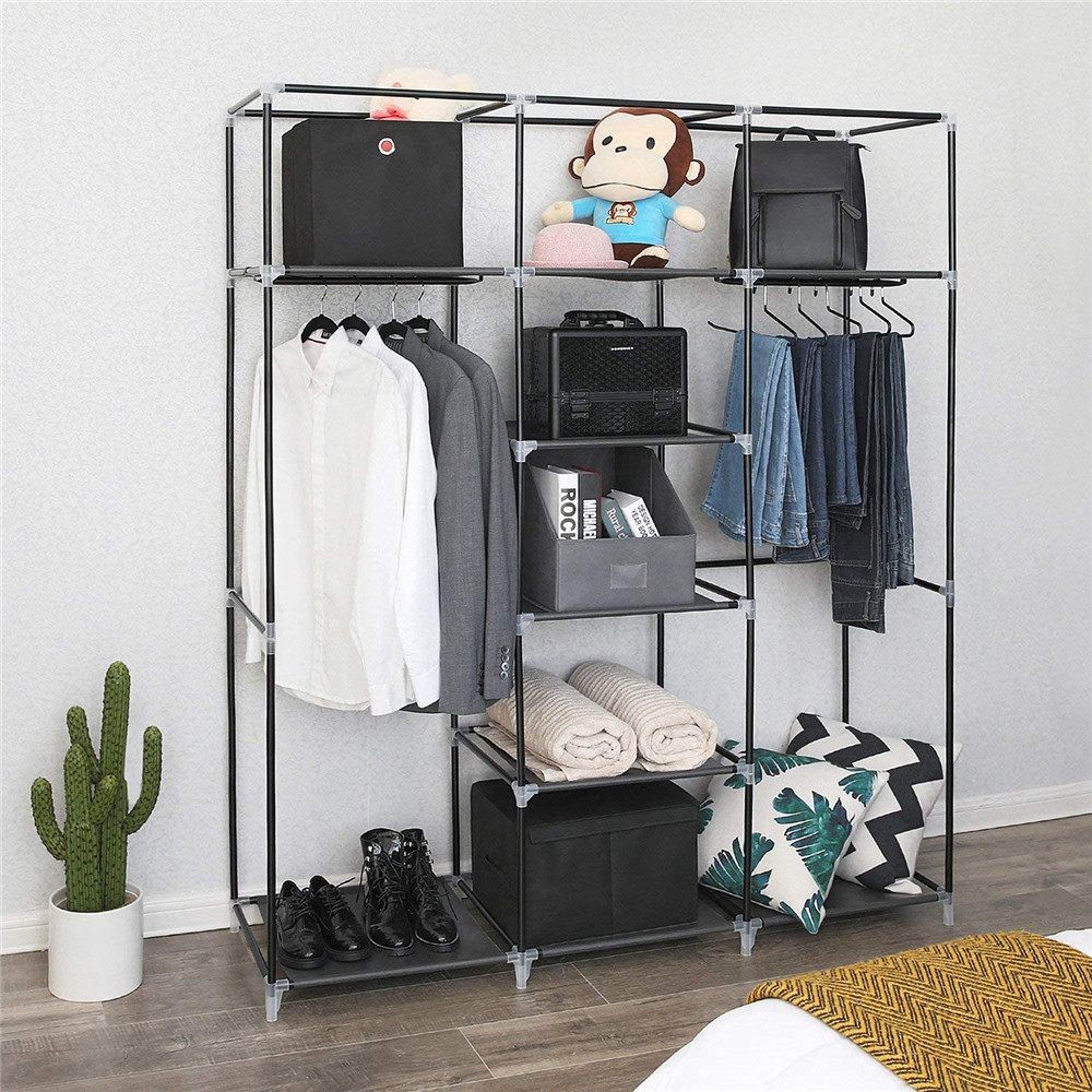 Bedroom  Wardrobes Folding Clothing Storage Closet