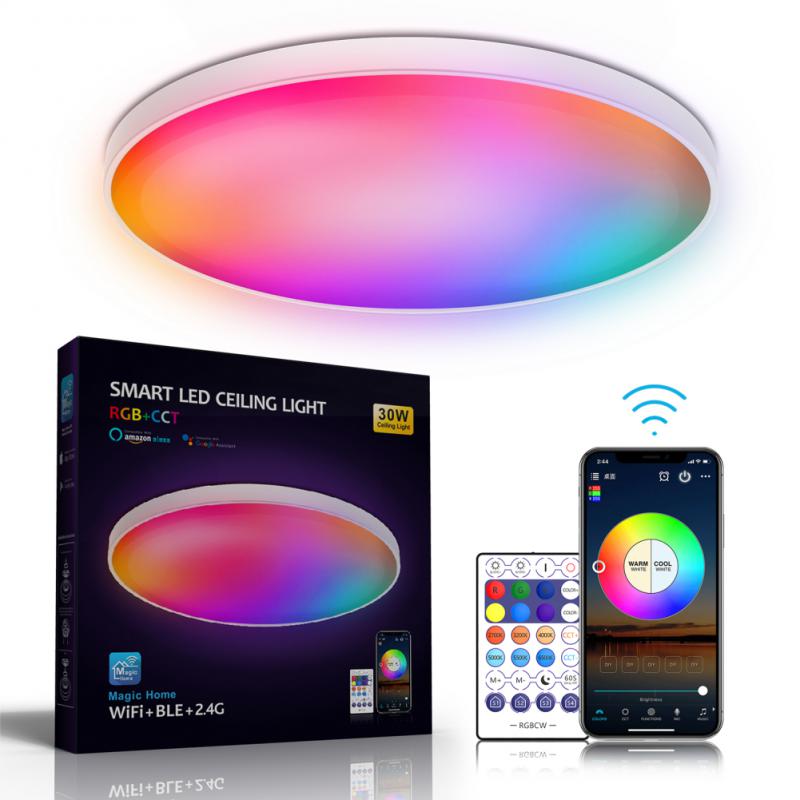 WiFi Smart LED Ceiling Lamp Dimmable Lights