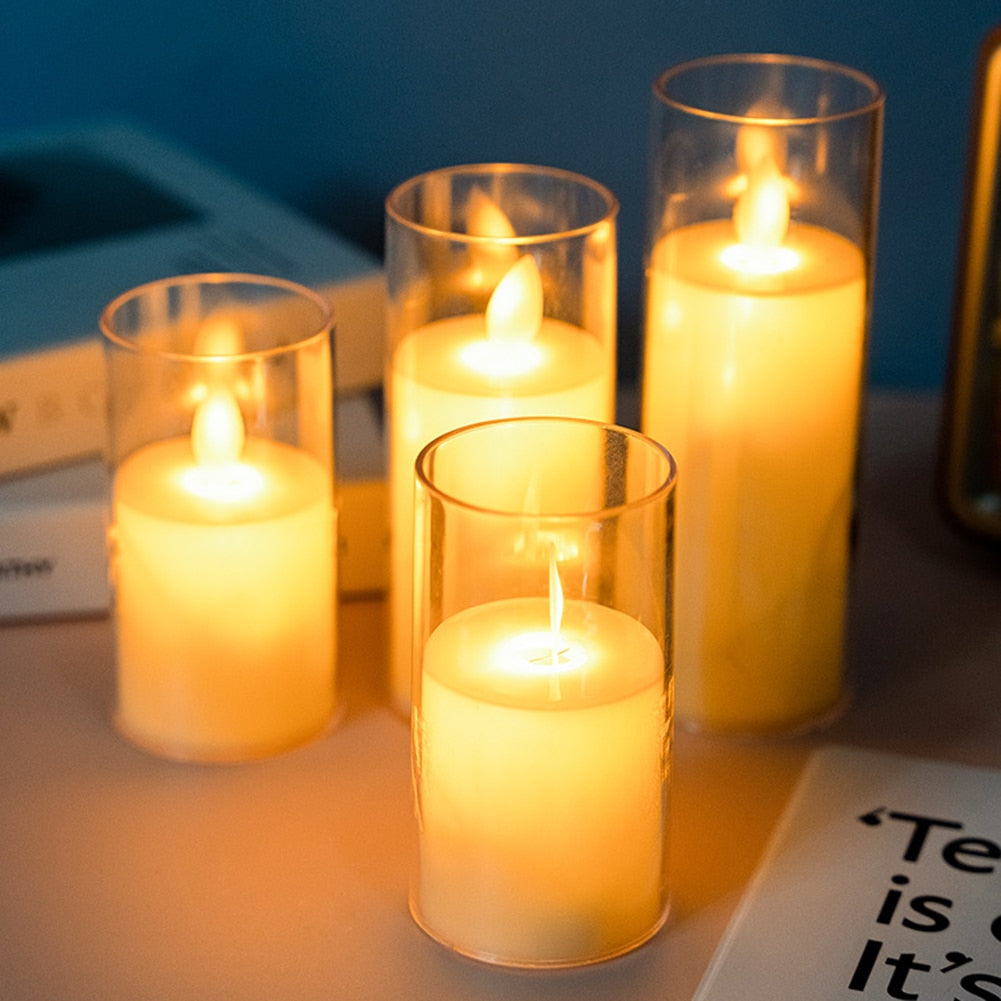 LED Flameless Flickering Candle Lights