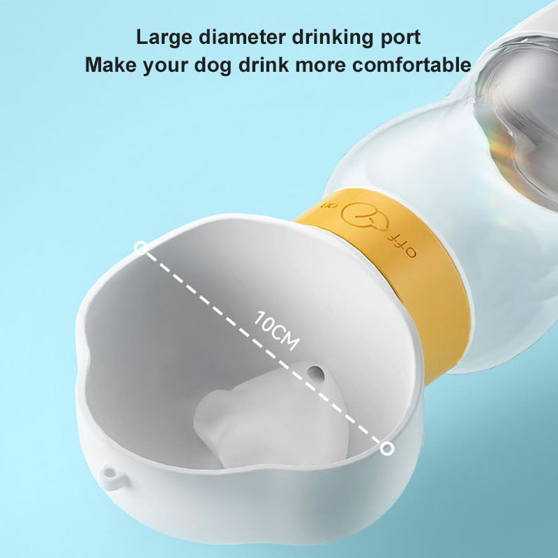 Portable Dog Feeder and Water Bottle