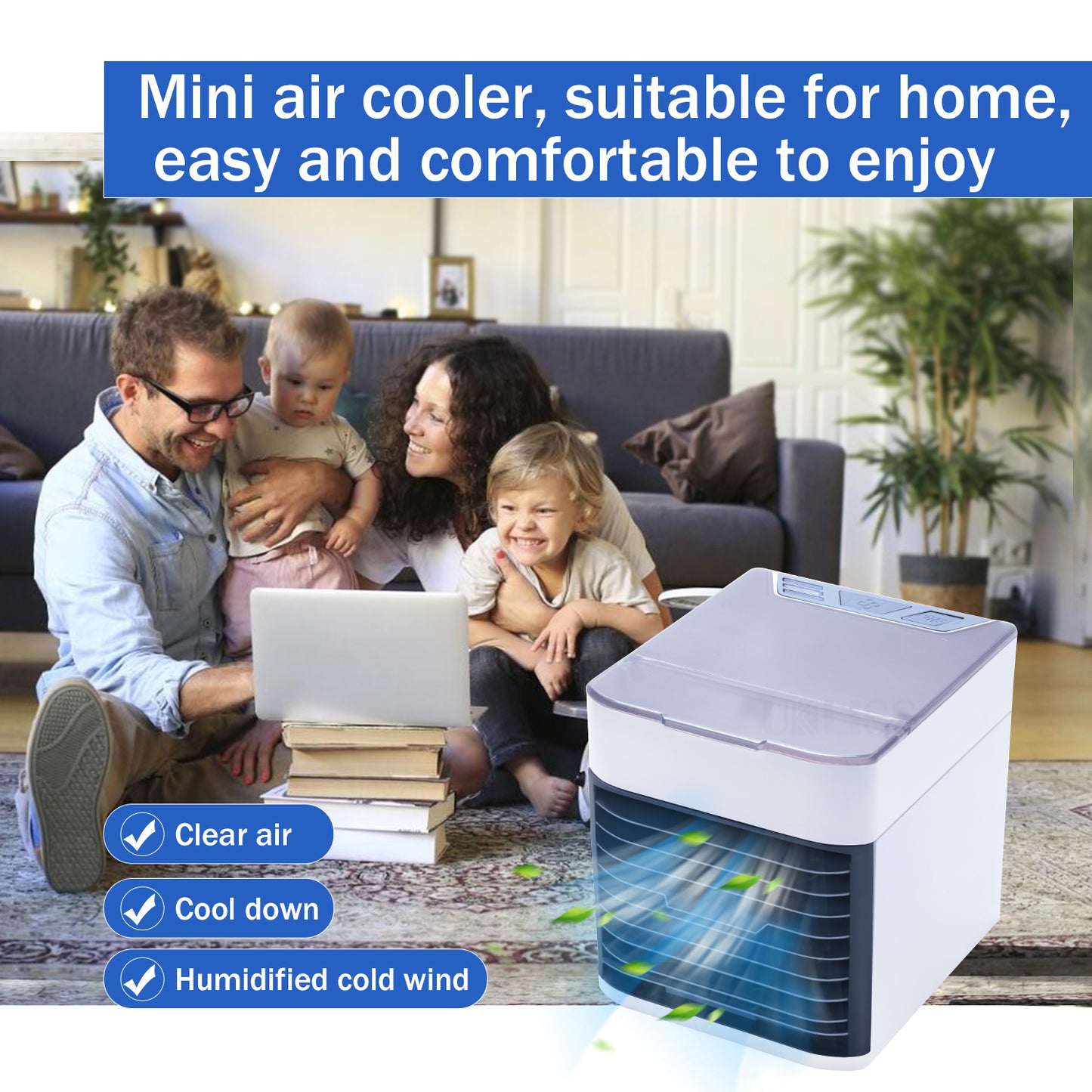 Mini Portable Air Conditioner Fan