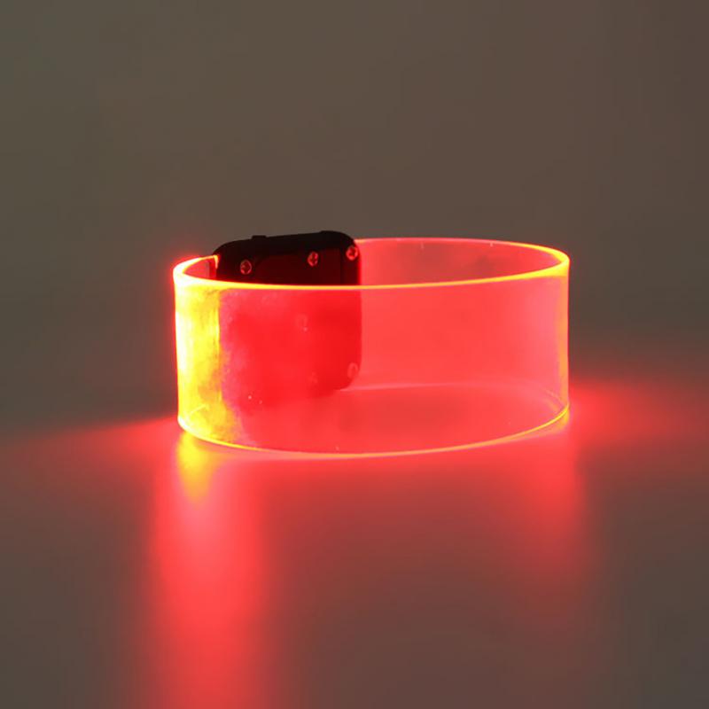 LED Bracelet Battery Fluorescence Light-emitting   Wristbands