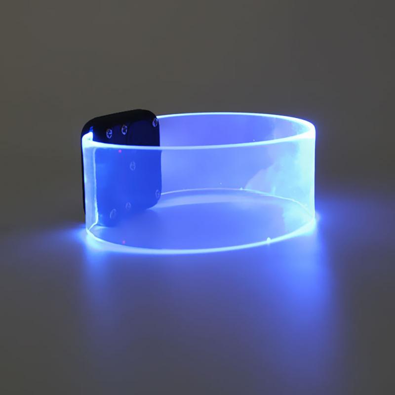 LED Bracelet Battery Fluorescence Light-emitting   Wristbands