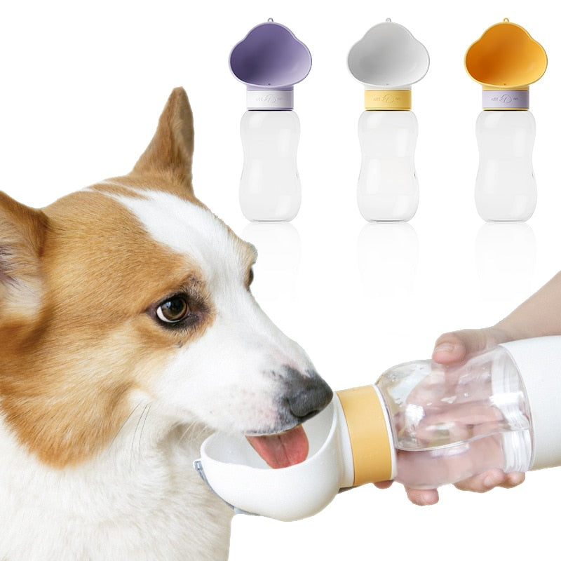 Portable Dog Feeder and Water Bottle