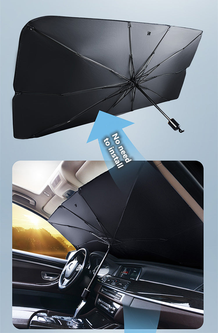 Car Sun Shade Protector Umbrella Windshield Cover