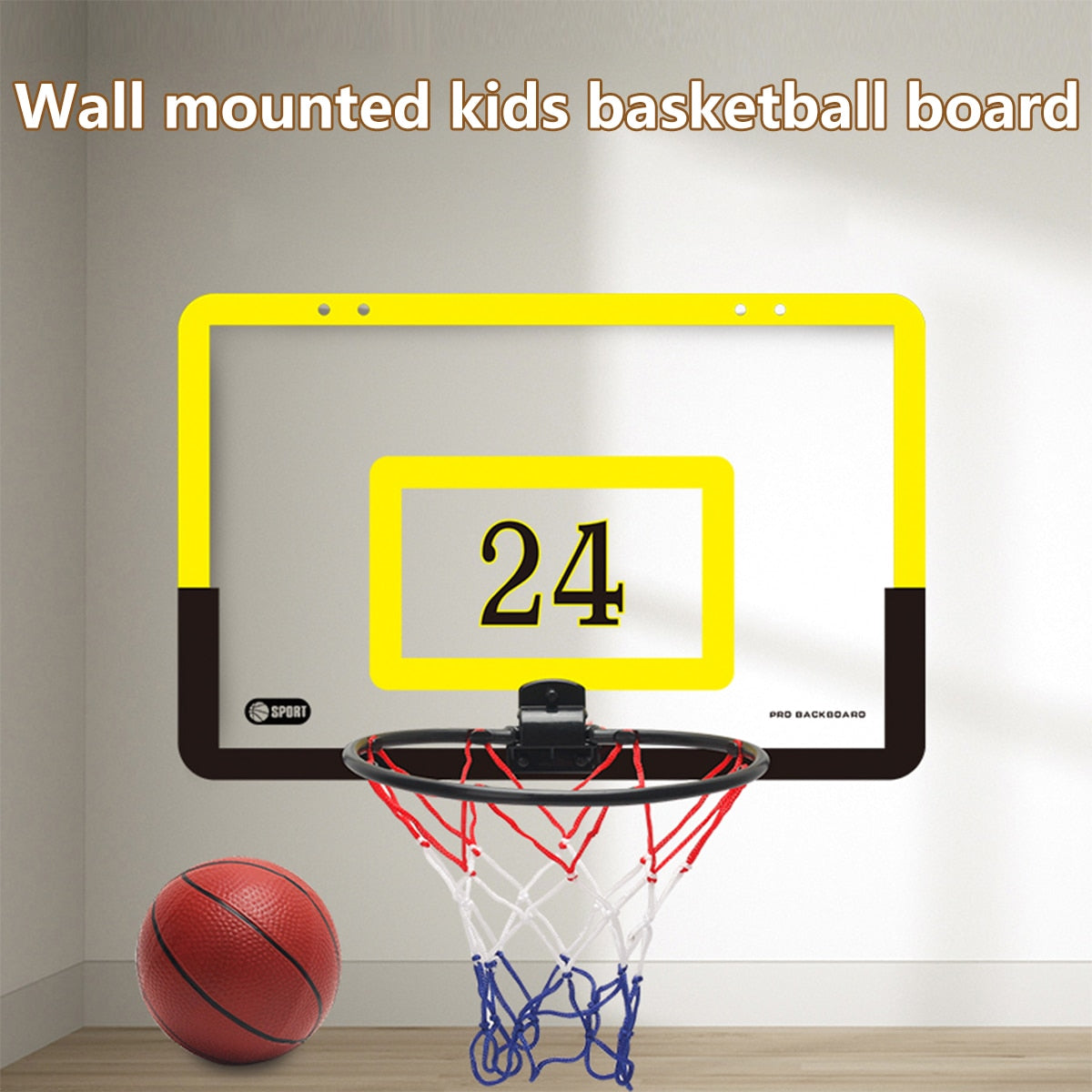 Kids Mini Basket Ball Board Toy Set