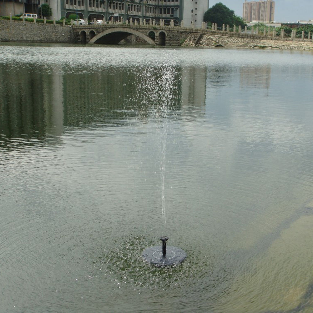 Floating Outdoor Solar Powered Pond/Pool Pump Fountain