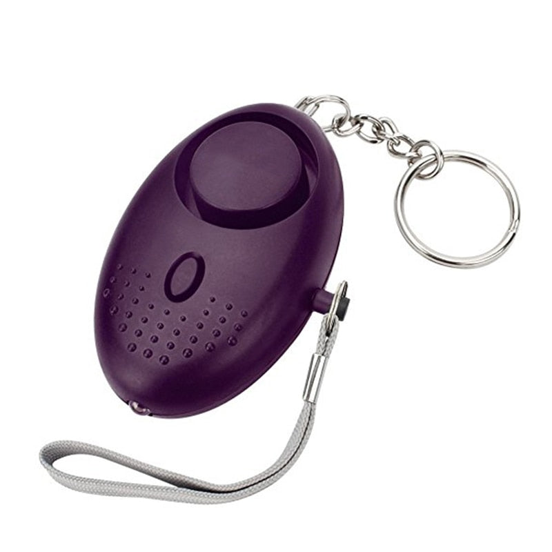 Personal Security Alarm Keychain With LED Lights